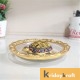 Rci Handicrafts Kachhua (Turtle) with Glass Plate for Vastu Feng Sui,Kachua Yantra for good luck & Evil Eye Protection,Metal Tortoise Staute Animal Showpiece Figurine & Gifting Items...