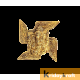 Rci Handicrafts Ganesha Metal Statue,Ganpati Wall Hanging Sculpture,Metal Swastik Ganesha Murti Lucky for Home & Office,Religious Showpiec Gift idol on Diwali,Birthday,Wall Decorative Feng Shui Article...