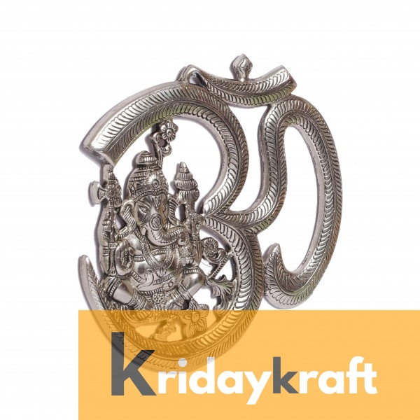 Rci Handicrafts Metal Om Ganesha Hanging Statue,Ganpati Wall Decor Sculpture,Lord Ganesh idol Lucky Feng Shui for Home Office Wall Décorative & Gifting Showpiece Figurines...