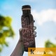 Copper Bottle for Water 1 Litre love print Dirt Proof, Leak Proof and Joint Less, Ayurveda and Yoga Health Benefits Water Bottle