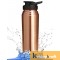 Copper Bottle for Water 1 Litre sipper bottle plain, Dirt Proof, Leak Proof and Joint Less, Ayurveda and Yoga Health Benefits Water Bottle