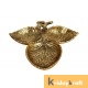 Metal Leaf Shaped Dry Fruit tray table decorative Gold Plated Home Decor 