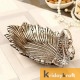 Metal Duck Shaped Dry Fruit tray table decorative Silver Plated Home Decor 