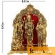 Lord Ram darbar statue table decorative showpiece - Metal Ram laxman sita hanuman ji idols