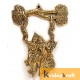 wall hanging radha krishna swing on tree gold plated for wall  decor Showpiece Gifts Idols