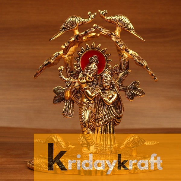 golden kreation Radha Krishna Gift Statue Idol Showpiece GOD (M Size)  Decorative Showpiece - 28 cm Price in India - Buy golden kreation Radha  Krishna Gift Statue Idol Showpiece GOD (M Size)