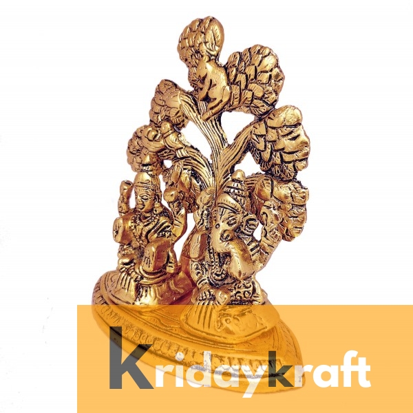 Rci Handicraft Laxmi Ganesh Metal Statue/Murti for Diwali Pooja Good Luck,laxmi ganesh idol for home decor,Religious Gift Showpiece Figurines,ganesha idol Staute...