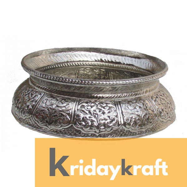Nepali Urli Silver Plated