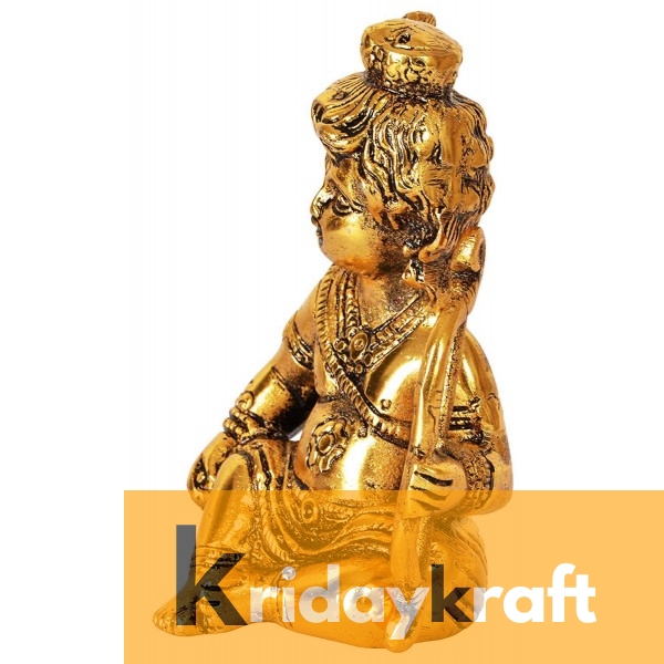 Bal Roop of Lord Ram With Dhanush Gold Plated